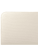Beliani Doppelbett VALOGNES in Beige/Schwarz - (W) 172 x (H) 110 x (L) 220 cm