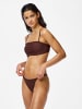 Pieces Bandeau-Top in Deep Mahogany