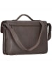 Greenland Nature Nature Aktentasche Leder  40 cm grey