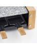 HKoenig Raclette-Grill WOD8 für 8 Personen in Holz-Optik