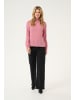 Kaffe Langarm-Bluse Trine in Mesa Rose