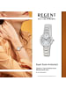 Regent Armbanduhr-Analog silber klein (ca. 26mm) Regent Metallarmband