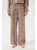Karen By Simonsen Casual Hose KBUlrike Straight fit in Ulrike print - Simply taupe