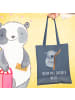 Mr. & Mrs. Panda Schultertasche Koalabär mit Spruch in Indigo Blue