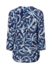 Franco Callegari Bluse Lola in marine blau - 0004
