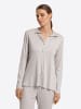 Hanro Longsleeve Grand Central in silver vapor