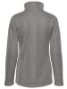 Polarino Strickfleecejacke in graumeliert