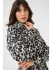 Kaffe Kleid KAalice Baggy fit in White/Black Leopard