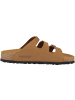 Birkenstock Sandale Florida Fresh Nubukleder schmal in braun