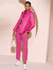 creation L Lyocell-Polyester-Hose in fuchsia