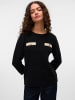Vero Moda Strickpullover in Black