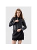 Bolongaro Trevor Lederjacke Faye Belted Zip Through XT in schwarz