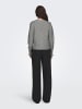 JDY Pullover in Light Grey Melange