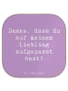 Mr. & Mrs. Panda Tischuntersetzer Spruch Dank an Hundesitter mit... in Lavendeltraum