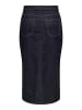 ONLY Jeansrock in Dark Blue Denim