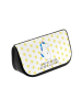Mr. & Mrs. Panda Waschtasche Einhorn Mann mit Spruch in Weiß