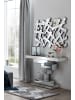 SalesFever Konsolentisch 119x80 cm modern aus MDF und Glas in Verspiegelt