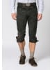 Stockerpoint Lederhose "Sigmar 4" in graphit gespeckt