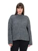 Ulla Popken Pullover in graphitgrau