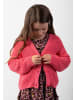 Coccodrillo Strickjacke mit Reißverschluss in rosa