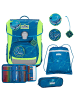 Scout Neo Schulranzen-Set 4 tlg. DIN Deep Sea in blau