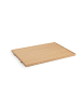 relaxdays Puzzlebrett in Natur - (B)92 x (H)4 x (T)66 cm