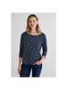 Street One Langarmshirt in deep blue