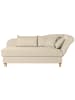 others RECAMIERE mit Armteil rechts klappbar Katia Flachgewebe Buche/beige