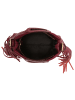 Toscanto Toscanto Handtasche Leder bordeaux, rot ca. 24cm