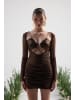 Holly Lolly Kleid in Braun