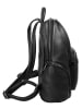 Cluty Rucksack echt Leder in schwarz