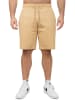Reichstadt Herren Regular Fit Shorts in Beige