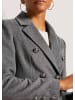 MADELEINE Kurzblazer mit Glanz-Akzenten in graphit