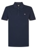 Petrol Industries Klassisches Poloshirt Dolphin in Blau