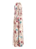 Vera Mont Jumpsuit mit Blumenprint in Beige/Dark Red