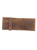Greenburry Vintage Geldbörse Leder 12 cm braun
