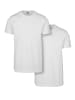 Urban Classics T-Shirt kurzarm in white/white