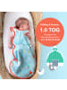 Schlummersack Bio Babyschlafsack, 1.0 TOG in Blau