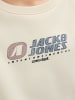 JACK & JONES Junior Sweatshirt JCOTIER PRINT SWEAT CREW NECK JNR in sweet corn