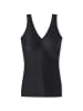 Schiesser Top mit Pads in schwarz
