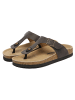 EVERAU Australia Leder Flamingo Sandalen in Braunes geöltes Leder