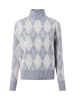 Marie Lund Pullover in hellgrau - 0001