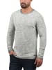 !SOLID Sweatshirt SDFlocks 21102722ME Sweatpullover aus Flock-Sweat Material in Grau