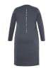 Studio Untold Jerseykleid in anthrazit melange