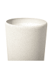 Beliani 2-tlg Outdoor Blumentopf ABDERA in Beige