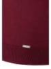 More & More feiner, zeitloser Halbarmpullover in pomegranate red