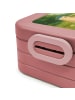 Mr. & Mrs. Panda MEPAL Bentobox Bären mit Blumenkranz Design ohn... in Rot Pastell