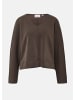 comma Sweatshirt in 8940_braun