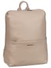 Mandarina Duck Rucksack Mellow Leather Squared FZT38 in Warm Taupe