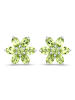 Rafaela Donata Ohrstecker Blume aus Sterling Silber mit Peridot in silber